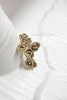 Harlequin&Lionhead handmade Rose stud earrings gold or rose gold plated