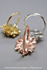 Harlequin&Lionhead handmade chrysanthemum cocktail ring yellow, rose or white gold plated Harlequin&Lionhead handmade chrysanthemum cocktail ring yellow, rose or white gold plated