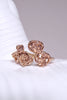 Harlequin&Lionhead handmade Adjustable Rose ring gold or rose gold plated